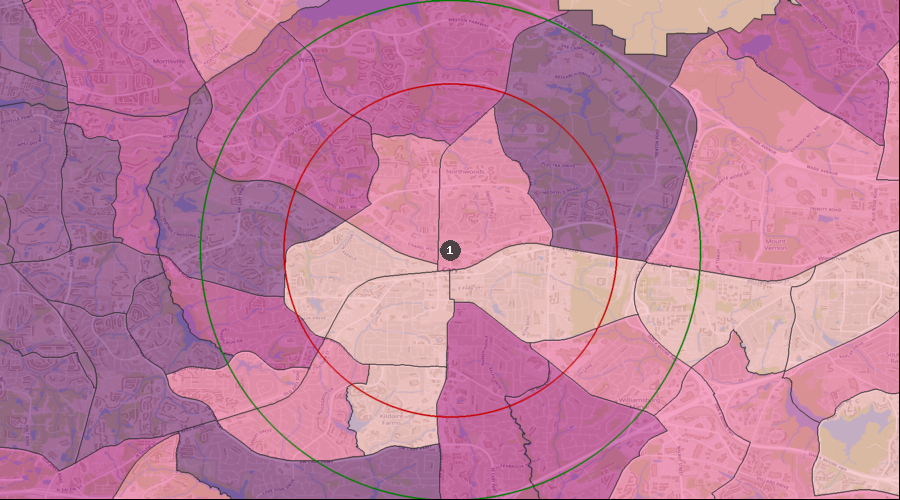 Cary, North Carolina - Lifestyle Behaviors – Household Entertainment/Recreation Average Expenditure